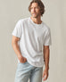 Men's Hemp Jersey Crew Tee - White